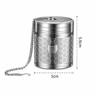 Infuseur à thé en maille fine avec chaîne, compatible théières et tasses, réutilisable, multi-tailles, compatible lave-vaisselle, avec plateau de récupération des infusions, vente en gros, direct usine