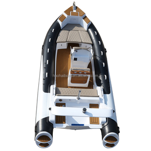 Best Selling New Design RIB600 Inflatable Deep-v Fiberglass Hull Boat Supports Customization - Product Image 6