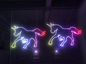 Lumière laser RGB 100% scellée 1-6W Structure intégrée pour bar, club, <span class=keywords><strong>DJ</strong></span>, éclairage de scène - Product Image 5