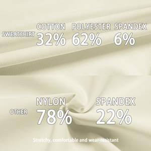 Conjunto Deportivo para Mujer, <span class=keywords><strong>Top</strong></span> Corto Sexy con Aberturas, Sudadera y Leggings de Cintura Alta sin Costuras, Conjunto de Yoga para Dama - Product Image 6