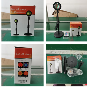 16 couleurs RGB <span class=keywords><strong>180</strong></span> °   Lampe de sol projecteur LED coucher de soleil rotatif, veilleuse, lumière <span class=keywords><strong>d</strong></span>'appoint pour photographie, <span class=keywords><strong>d</strong></span>écoration de chambre, de fête et de maison - Product Image 3