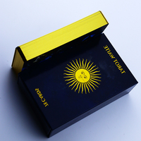 Cartes de tarot personnalisées imprimées par le fabricant, série complète de cartes anglaises, jeu d'oracle de haute qualité