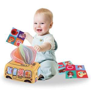 Boîte à mouchoirs Montessori pour activités éducatives et sensorielles, jouets pour enfants de 0 à 6 12 mois - Product Image 2