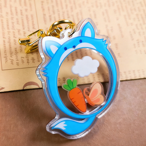 Portachiavi Acrilico Personalizzato con Charm, Design di Fabbrica, Figura <span class=keywords><strong>Anime</strong></span> in Plastica Acrilica - Product Image 3