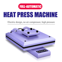 Goosam Grand transfert par sublimation 38*38x38cm Machines de presse à chaud entièrement automatiques pour l'impression de t-shirts en jersey