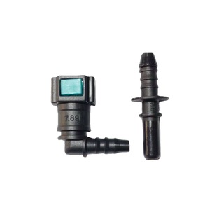 Airship Fuel Line Elbow Connector 7.89mm Quick <b>Plug</b> Plastic For Automotive Fuel Supply Repair Replacement - Product Image 3