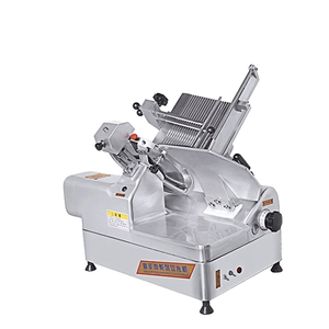 Rebanadora de carne comercial totalmente automática con grosor de corte ajustable, adecuada para cortar carne congelada y jamón - Product Image 2