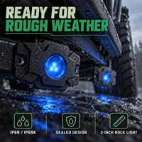 Kits d'éclairage LED RGBW haute puissance HSSH, nouvelle conception, pour véhicules tout-terrain, camions, bateaux, UTV, ATV, éclairage sous châssis
