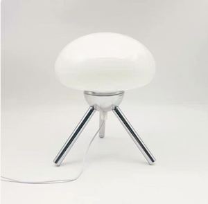 Lampe de bureau <span class=keywords><strong>LED</strong></span> à économie d'énergie blanc chaud, éclairage intérieur, abat-jour en verre mignon, lampe de table <span class=keywords><strong>LED</strong></span> pour salle de lecture - Product Image 2