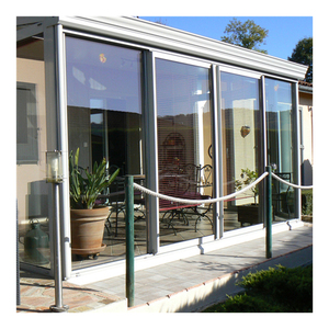 Préfabriquée De Toit En <span class=keywords><strong>Verre</strong></span> <span class=keywords><strong>Trempé</strong></span> Véranda Salle De <span class=keywords><strong>Verre</strong></span> Extérieure Jardin <span class=keywords><strong>Serre</strong></span> - Product Image 4