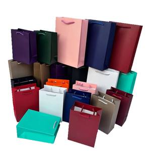 Custom Printed Luxury Gift Packaging Boxes Sturdy Cardboard Shopping <b>Bags</b> with Ribbon Handles for Premium Presentation - Product Image 6