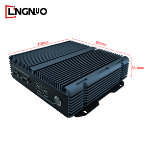Mini PC N100 al por Mayor de Fábrica con DDR4 32GB SSD 2xLan 4xUSB 2COM, Computadora Industrial sin Ventilador - Product Image 3