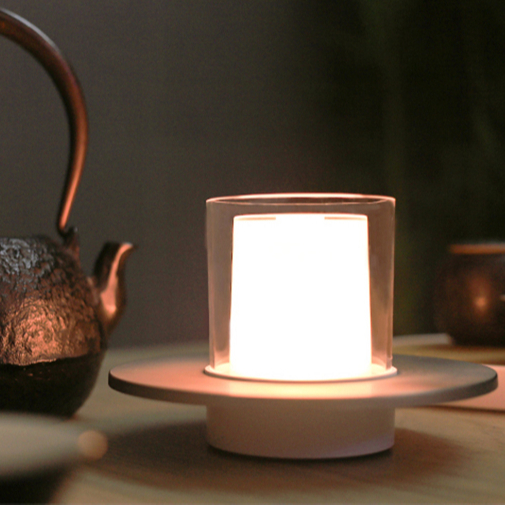 Современная перезаряжаемая лампа с USB-портом, винтажная стеклянная прикроватная лампа для чтения, настольная лампа, светодиодный ночник, настольная лампа