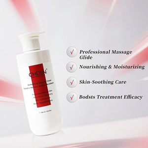 Crème <span class=keywords><strong>de</strong></span> massage revitalisante CHUSN |   Crème <span class=keywords><strong>de</strong></span> soin du <span class=keywords><strong>visage</strong></span> et du corps professionnelle Glide Nourish Moisturize Soothe pour tous les types <span class=keywords><strong>de</strong></span> peau - Product Image 2