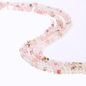 Perles de pierres précieuses d'agate naturelle pour la fabrication de bijoux 2247 Hauteurs 8 mm et 3 mm - Product Image 1