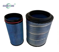 Filtre à air moteur haute filtration écologique 2841/3250 WG9725190102 WG9725190103 pour Sinotruk HOWO Shacman Jiefang