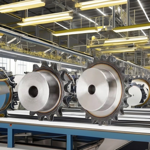 Nhà máy bán buôn <span class=keywords><strong>24B</strong></span> Xích công nghiệp xích thép con lăn bánh xích công nghiệp - Product Image 1