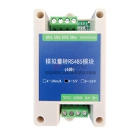 New Conversion RS485 to 4-20mA 0-5V 0-10V Transform Module 2 4 Channel Modbus RTU RS485 to Analog Industrial Converter Modules