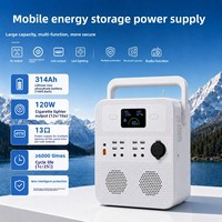 Système de génération d'énergie solaire pour voiture Loxeny DJ8 120W 1000WH, batterie lithium-ion, sortie 220V AC/DC, contrôleur MPPT, onde sinusoïdale pure