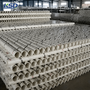 Tubería de Drenaje de UPVC de Gran Diámetro con Pared Corrugada de Alta Resistencia, Certificada por ISO CE, Sistema de Drenaje Subterráneo - Product Image 1