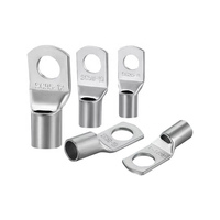 Cosses de borne de tube de cuivre à sertir non isolées de 16mm Certification CE personnalisée en gros