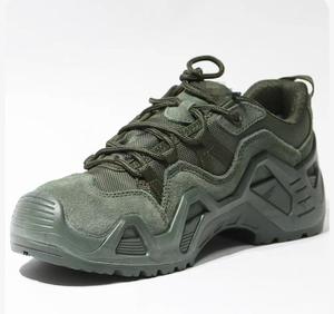 TSB08 Stock Customized Middle Cut Tactical <b>Hiking</b> <b>Boots</b> Olive Drab Green <b>Boots</b> <b>Hiking</b> AK Ankle <b>Boots</b> Short Shoes - Product Image 5