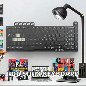 คีย์บอร์ดสำหรับแล็ปท็อปไฟ LED backlit ซีรีส์ G531 ROG Strix คีย์บอร์ดสำหรับ G531G/G531GT/G15/<span class=keywords><strong>G512</strong></span>/G512LV/G512LW สินค้าใหม่ - Product Image 2