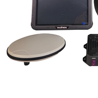 Système de navigation GNSS JHXH001 Navigation Pro, kit de commande de direction haute précision 10,1 pouces pour machines agricoles