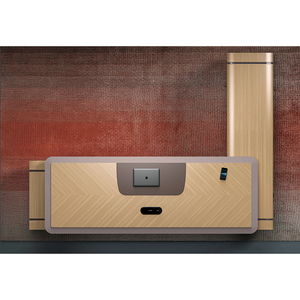 Office MDF L Shaped Luxury Design Boss Table <b>Solid</b> <b>Wood</b> Office <b>Desk</b> Executive Computer Office Table Furniture - Product Image 5