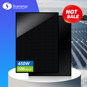 Pannello Solare <span class=keywords><strong>Ulica</strong></span> Bifacciale a Doppio Vetro Tipo-N 430 Watt 440 Watt 435 Watt Completamente Nero TOPcon - Product Image 3