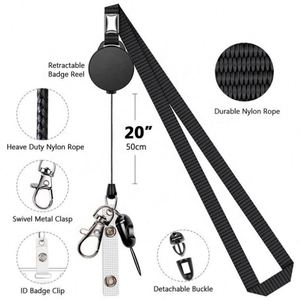 Cordones para Tarjetas de Identificación con Cierre de Mosquetón Metálico Giratorio, Impresión Offset y Porta-Tarjetas con Logotipo Personalizado, Venta al Por Mayor - Product Image 4