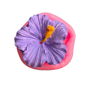 แม่พิมพ์ซิลิโคนสำหรับพลิกน้ำตาลเหลวดอกไม้ดอกไม้ดอกลิลลี่และดอกไม้ Fusarium แม่พิมพ์กาวช็อคโกแลตดินเหนียวอ่อน - Product Image 2