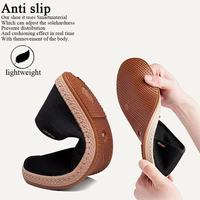Chaussures en tissu pour hommes de style vieux Pékin, respirantes, tissées, légères, antidérapantes, à semelle souple, chaussures plates décontractées pour personnes âgées