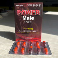 Capsules Male Power Plus pour l'amélioration des performances masculines, formule premium pour la taille, l'endurance et la performance, suppléments de zinc et de ginseng