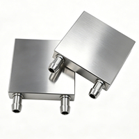 Système de refroidissement liquide en aluminium pour processeur de PC portable