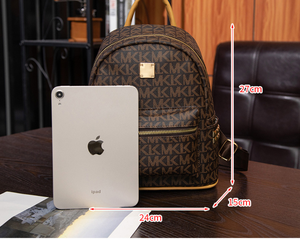 Nuovo Zaino a Tracolla Trendy 2026 <span class=keywords><strong>per</strong></span> Donne, Stile Vintage Europeo, Impermeabile con Chiusura a Cerniera, Borsa da Viaggio e Scuola con Stampa Lettering - Product Image 6