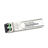 Transceiver SFP 1,25 G 1550 nm SM 80 km Duplex LC Fibre Optique DDM Module SFP Hot-pluggable pour Ethernet Gigabit