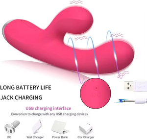 Juguetes Sexuales, Vibrador de Punto G, Vibrador de Clítoris, Dildo Vibrador, Juguetes Sexuales Femeninos, Vibrador de Conejo - Product Image 2