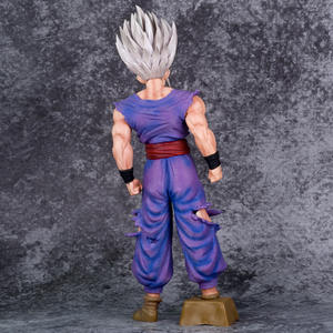 Venta caliente exquisito Anime periférico famoso muñecas Dragon Balls artesanía <span class=keywords><strong>héroe</strong></span> <span class=keywords><strong>pequeño</strong></span> Dios blanco Gohan figura de Anime - Product Image 3