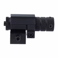 Visée laser tactique rouge-verte réglable de 11 mm de type 20, adaptée au tir et à la chasse en plein air