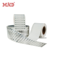 Etiqueta/Adhesivo RFID UHF Húmedo/Seco con Chip Alien H9 9640 de 98*15mm para Gestión de Activos