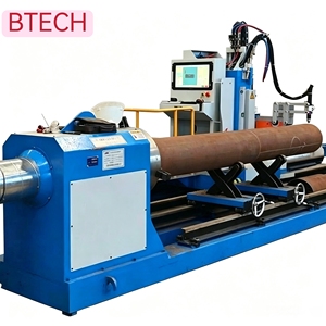 เครื่องตัดท่อ CNC อัตโนมัติ สำหรับตัดเส้นที่ตัดกันด้วยพลาสม่า สำหรับเหล็กกล้าคาร์บอน 0xy-Fuel - Product Image 1