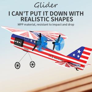 เครื่องบินบังคับวิทยุ รุ่น SJY-KF800 ของเล่นเครื่องบินโฟมขนาดเล็ก พร้อมไฟ  แบบเครื่องร่อนและเครื่องบินรบ - Product Image 5