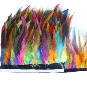 10 Yards Hỗn Hợp Màu Dậu Đuôi Lông Trim Ribbon Cho Đêm Ăn Mặc Trang Trí - Product Image 3