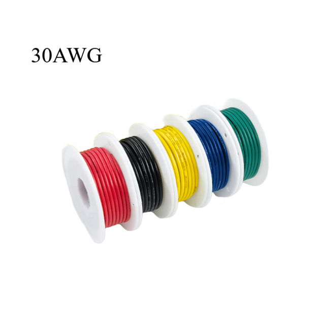 30AWG Electrical Wire 1007 PVC Wire Tinned Copper 300V Hook-Up Wire 20M Long for Electronics DIY