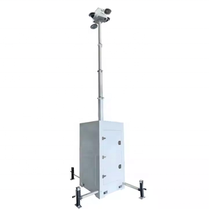 Cámara portátil de seguridad Cctv Tower Caja de vigilancia móvil para eventos públicos Seguridad temporal - Product Image 3