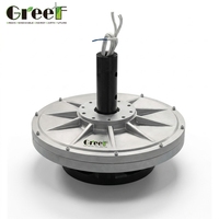 Générateur à flux axial à entraînement direct compact pour éolienne à axe vertical