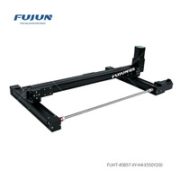 FUHT-45B57-XY-H4-X550Y200 Système de portique CNC XYZ à haute précision avec table de positionnement, entraînement par courroie dentée et rail de guidage