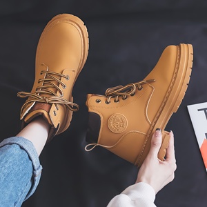 <span class=keywords><strong>Botas</strong></span> de Media Pantorrilla para <span class=keywords><strong>Hombre</strong></span>, Estilo Slip-On, Forradas de Felpa, Casuales y Versátiles - Product Image 2