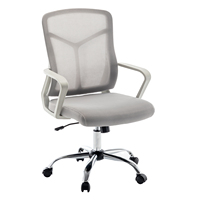 Chaise de bureau ergonomique moderne en plastique respirant à mailles, réglable en hauteur, pour le gaming et l'ordinateur, prix d'usine